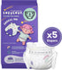 Cozycove 5 (28-39 lbs) Snooze 5 Count Pack Size XL Diapers | Totally Chlorine Free, Fragrance Free | Wetness Indicator