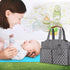 w/14 2 Moclever Diaper Bag Tote Baby Diaper Bag Pockets Burp Cloths, Multifunctional Diaper Changing Tote Bag
