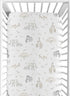 Set 2p Sweet Jojo Designs Jungle Safari Animals Boy Girl Gender Neutral Unisex Baby Fitted Crib Sheet Infant Newborn