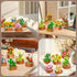 12 Flowers Succulents Mini Building Set, 1403PCS Botanical Collection for Home Décor, Creative Building Project for