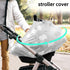 Nursing Cover Breastfeeding, Multi-use Baby Car Seat Covers Boys, Infant Stroller Cover, Stretchy Carseat Canopy, Soft