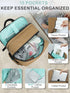 Backpack 15 MOMINSIDE Diaper Bag - Large Puffer Diaper Bag - Neoprene Diaper Bag Quilted Baby Bag, Large Changing Pad