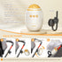 11 Baby Stroller Rocker with Adjustable Vibration Speed and Soothing White Noise, Hands-Free Rechargeable Sleep Soother