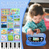 Interactive Early Learning Tablet, Educational Toys for Ages 2+, ABC's, Words, Shapes, Music, Blue