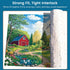 Nitktaia 300 8-10 10-12,Challenging Nights,20.5 15 Piece Puzzles for Adults,Holy Little White Chapel Puzzle for Adults