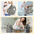 Backpack Pack HOTBEST Diaper Bag with Changing Station, Baby Essentials Travel Tote Multi function Waterproof Bag