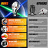 General Grievous Helmet Compatible with Lego, Building Blocks Set Collection for Adults or Boys (710PCS)