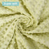 2Pack Owlowla Changing Pad Cover,Soft Minky Dots Changing Table Sheets for Baby Boy and Girl (White&Lime Green)