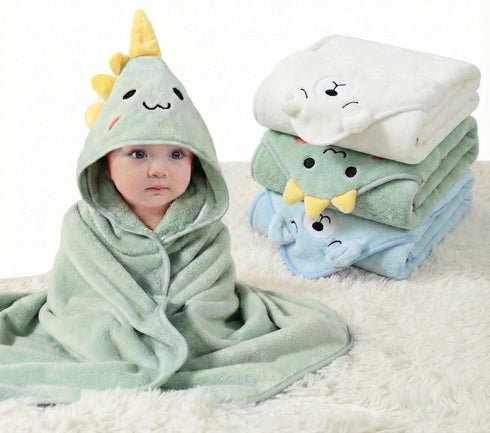 Gucilulu Hooded Baby Towel - 3 Pack Premium Soft Bath Towel for Baby,