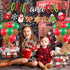 Cookies and Cocoa Party Decorations, Cookies and Cocoa Banner Snowflake Snowman Gingerbread Man Garland Cake Topper