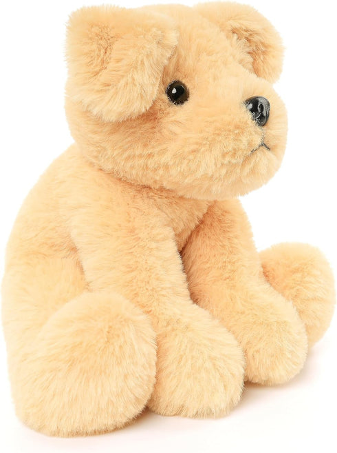 Labs Labrador Golden Retrievers Puppy Stuffed Animals, Plush Toys for Kids Boys Girls Birthday Gifts, 7.9" Golden Yellow