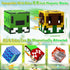 150PCS Set 3+ Magnetic Blocks-Magnetic Building Blocks Magnet Toys Stacking Forest World with Magnet Construction Toys