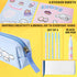 Set Get Trend Hello Kitty Gifts Cinnamoroll Stationary Cute Notebook Pens Kawaii Pencil Case Anime Stickers Journal