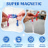 5PCS Mruikeny Magnetic Robot Men Travel Toys, Magnetic People Sensory Fidget Toys for Toddlers Kids Adults Airplane Car