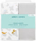 100% 2 Pack, aden + anais Essentials Classic Poplin Crib Sheets, Cotton Fitted Sheet, Standard Crib Mattress Topper