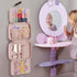 Fasrom Hair Accessories Organizer for Girls, Hanging Hair Bow Storage Bag for Kids Hair Clips, Headband, Hair Ties