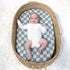 4-Pack 100% The Peanutshell Baby Organic Bassinet Sheets for Boy or Girl - Ultra Soft & Rectangle Unisex Baby Sheet