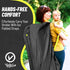 Backpack V VOLKGO Super Extra Large Stroller Bag for Airplane with Padded Shoulder Straps, Double Stroller Cover