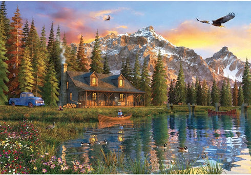 Anatolian Puzzle - Oldlook Cabin, 2000 Piece Jigsaw Puzzle, #3933