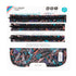 Bumkins Travel Bag Set of 3 Sizes, Clear-Sided Toiletry Pouch, TSA Approved, Quart Size, Baby Diaper Bag Organization,
