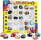 XXTOYS 25PCS Rocks Collection - Rock and Mineral Education Set with Healing Chakra Gemstones, STEM Science Kit