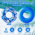 2 Pcs Large Inflatable Float Tube 47.24 Inches, Jumbo Tropical Leaves Pool Rings for Adults and Kids Summer Beach