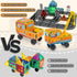 Set 19 Set 3 4 5 6 7 8+ Set Magnetic Tiles Cars Construction - PCS Magnetic Tiles Magnet Bricks Truck Sensory Toys