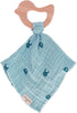 Sterntaler Unisex Baby Safety Towel with Kinni and Kalla Teether, Safety Blanket for