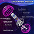 Tikduck Flying Orb Ball 2024 Cosmic Globe Mini Drone Spinner Hover Boomerang Toy for Kids 6-10+ Birthday Gift