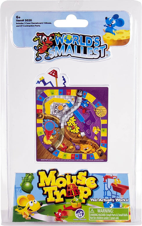 World's Smallest Mouse Trap for 1-2 Players