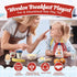 Set 3-5 Lehoo Castle Wooden Play Food - Montessori Cutting Fruit Egg Bread, Pretend Breakfast Food Toys for Kids