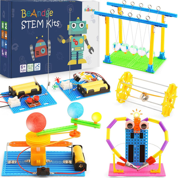 STEM Science Kits for Kids Age 8-12, Engineering Projects Activity Robot Building Craft Kit