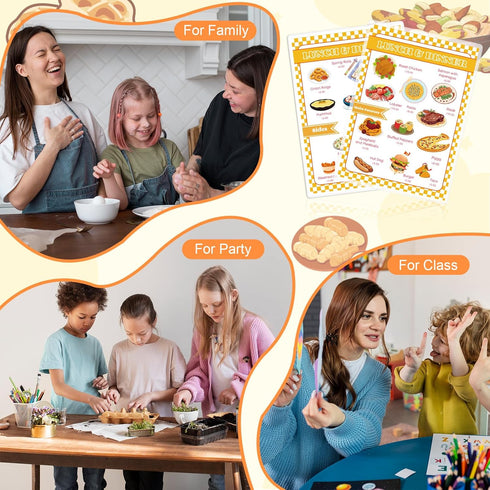 SHIQIKEJIPTY 7 Set Set Pieces Restaurant Server Play Toys Pretend Play Restaurant Food Kids Waitress Pretend Restaurant