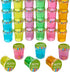 Mini Putty with Glitter, 48 Pack Neon Color Sludge, Educational Fidget Toy for Stress Relief and Party Favors