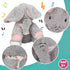 Cuteoy Peek A Boo Elephant Interactive Plush Toy with Moving Ears Musical Singing Talking Stuffed Animal Adorable