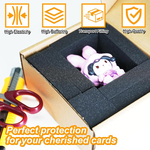 Foam Card Dividers - 24 PCS for Storage Boxes, Multifunction Foam Dividers for Trading Cards, Crafts