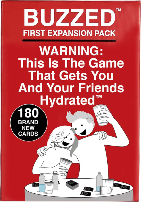 Buzzed Expansion Pack #1 - The Drinking Game for Tipsy Fun with Friends - Summer & Pool Party Games