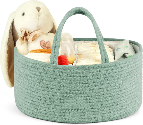 Maliton Diaper Caddy Organizer for Baby, Portable Diaper Storage Organizer for Changing