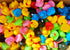 DZTIAN 12 (12) Pcs Multicolored Mini Multicolor Rubber Ducks Baby Bath Ducky Bathtub Pool Squeaky Little Duck Toys