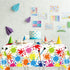 gisgfim 6 Pcs Art Paint Tablecloth, Party Supplies for Art Theme Birthday Decorations for Kids
