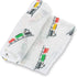 3 Pack 100% 47 47 Inches Cozy LollyBanks Muslin Swaddle Blanket, Muslin Cotton Soft Swaddle Blankets for Baby Boys, X
