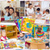 Gilprop 168pcs Christian Coloring Books with Crayons for Kids Easter Mini Coloring Book Bulk Religious Bible Story