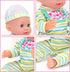 deAO Baby Doll Clothes for 12-14 Inch Dolls, 6 Sets Doll Outfits Accessories, Dress Up Fun Gift (Doll Not Included)