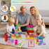 GUKAZH 40PCS 1-10, Educational Toys Wooden Number Building Blocks Stacking Toys for Kids, Math Learning Tool Digital