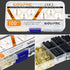 GOUPRC RC Bullet Connectors 2mm 3.5mm 4mm Female Male Gold Banana Plug with Heat Shrink Tube