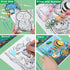 3 Pack Paint by Numbers for Kids Ages 8-12, Includes (8x10, 8x9, 8x8 inch) Framed Canvas, 30 Acrylic Paint Pots, 5