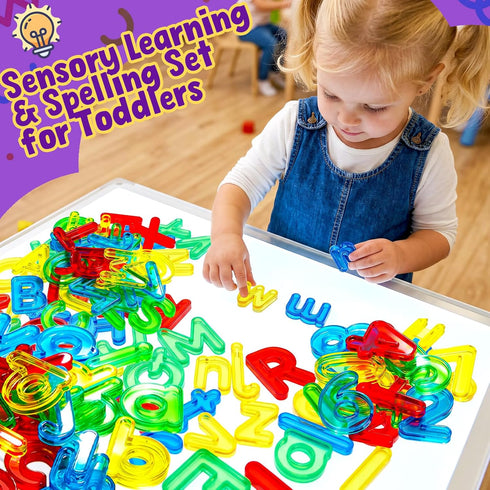 67 Set Counting 3+ Pcs Plastic Practice Transparent Letters and Numbers Include Uppercase Letters Lowercase Letters