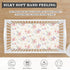 Winpema 28"x52" Dreamy Floral Print Fitted Crib Sheet Flower Baby Crib Sheet Fit Standard Crib and Toddler