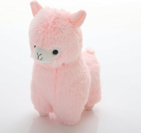 Cuddly Big Soft Toys Alpaca Doll, Soft Stuffed Animals Cushion Toy, 7" Llama Lamb Plushie, Best Birthday Gifts