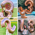 40 Inch Large Rose Gold Number 3 Balloon, Jumbo Mylar Foil Helium Balloon for Birthday Party